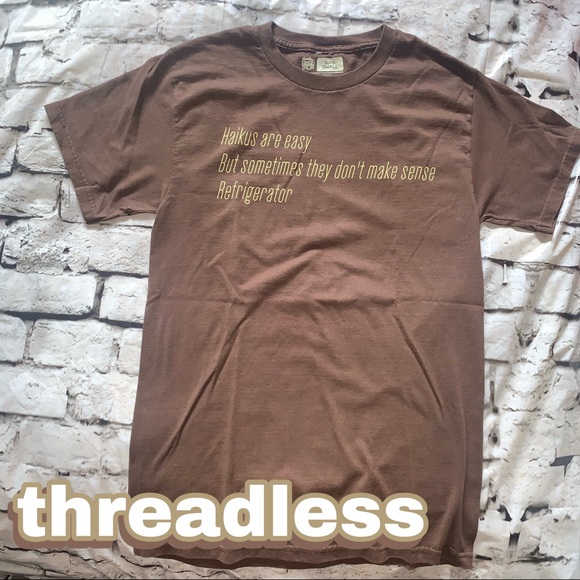 Threadless Other - Threadless Haiku Vintage TShirt